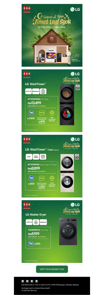 𝐑𝐞𝐝𝐞𝐞𝐦 𝐘𝐨𝐮𝐫 𝐑𝐌𝟏,𝟓𝟎𝟎 𝐓𝐨𝐮𝐜𝐡 ‘𝐧 𝐆𝐨 𝐞𝐖𝐚𝐥𝐥𝐞𝐭 𝐍𝐨𝐰! 💚