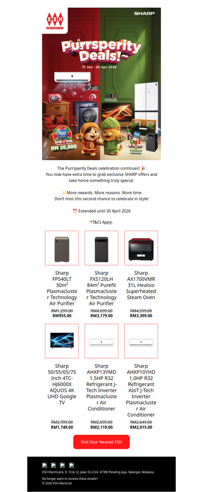 🎉𝐆𝐨𝐨𝐝 𝐍𝐞𝐰𝐬! 𝐒𝐇𝐀𝐑𝐏 𝐏𝐮𝐫𝐫𝐬𝐩𝐞𝐫𝐢𝐭𝐲 𝐃𝐞𝐚𝐥𝐬 𝐄𝐱𝐭𝐞𝐧𝐝𝐞𝐝‼️𝐌𝐨𝐫𝐞 𝐓𝐢𝐦𝐞 𝐭𝐨 𝐂𝐞𝐥𝐞𝐛𝐫𝐚𝐭𝐞! 🎉