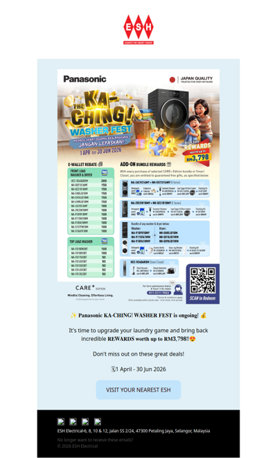 💰 KA-CHING! Enjoy Rewards Up to RM3,798‼️*