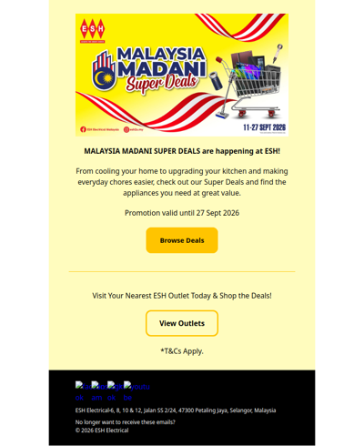 🇲🇾 Celebrate, Shop & Save on Your Favourite Appliances with Malaysia MADANI Super Deals!
