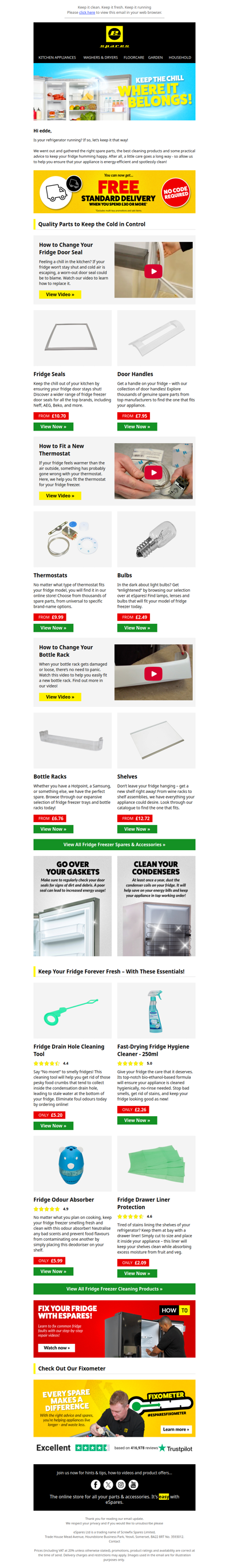 Don’t Let Your Fridge Lose It’s Cool ❄️