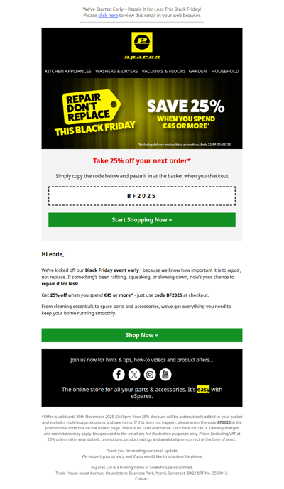 Don’t Replace It - Repair It & Save 25%