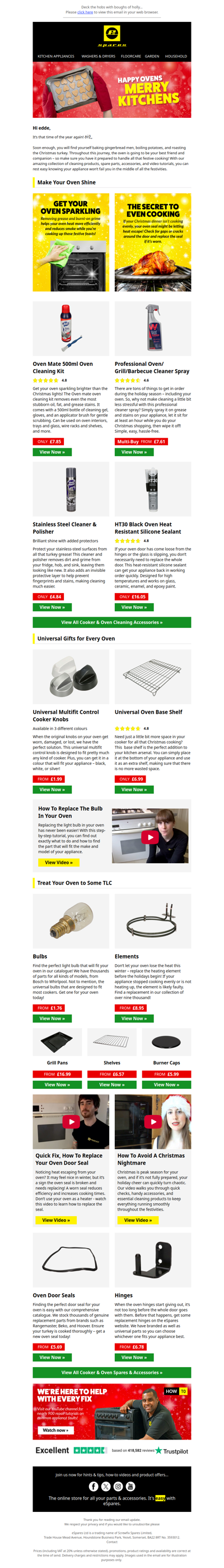 ‘Tis the Season – to Fix Up Your Oven!