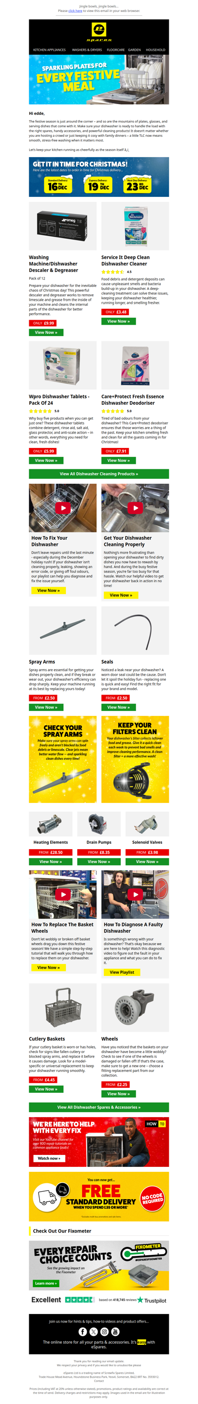 It’s Beginning to Look a Lot Like Dish-mass 🎄