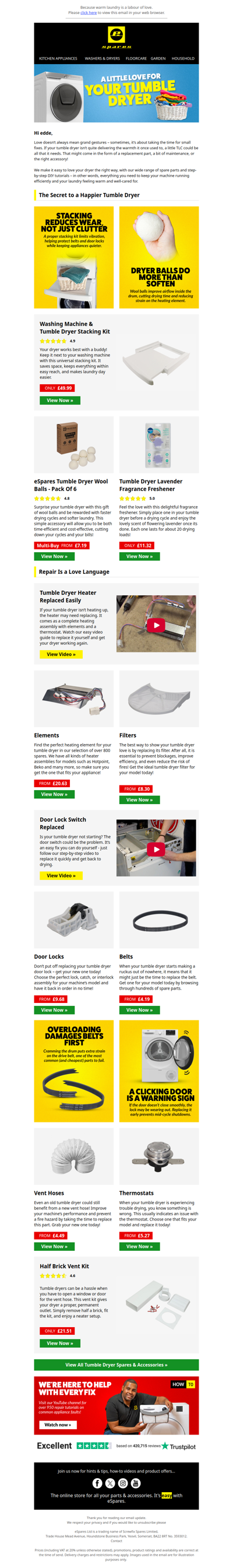 A Dryer Worth Committing To ❤️