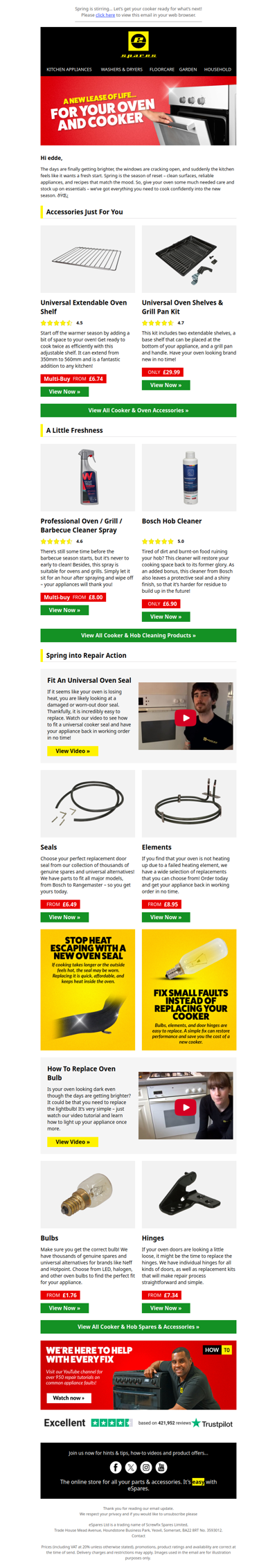 A Fresh Season for Your Oven 🌱