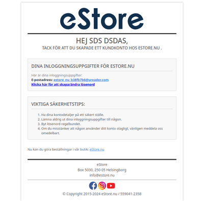 [eStore.nu ] Välkommen!