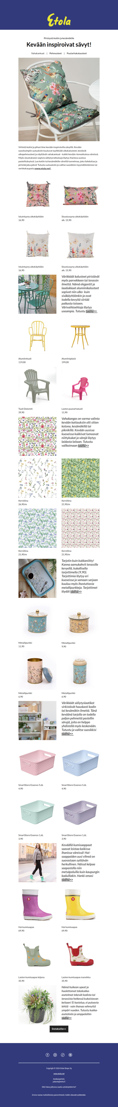 Kevään inspiroivat sävyt!😍