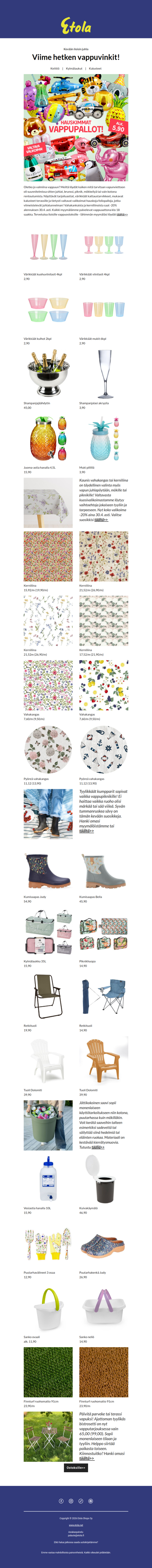 Vilkaise viime hetken vappuvinkit!🥳