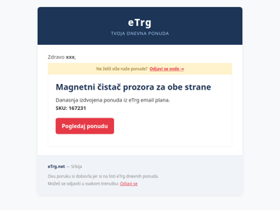 🔥 Magnetni čistač prozora za obe strane — sve više narudžbi!