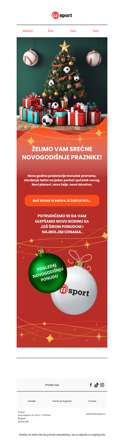 SREĆNI NOVOGODIŠNJI PR@ZNICI! ☃️