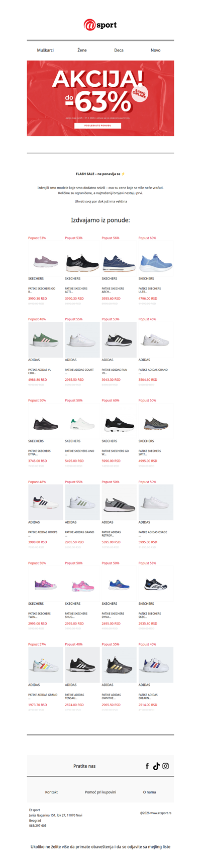 -63% ⚡ Flash Sale (kratko traje)