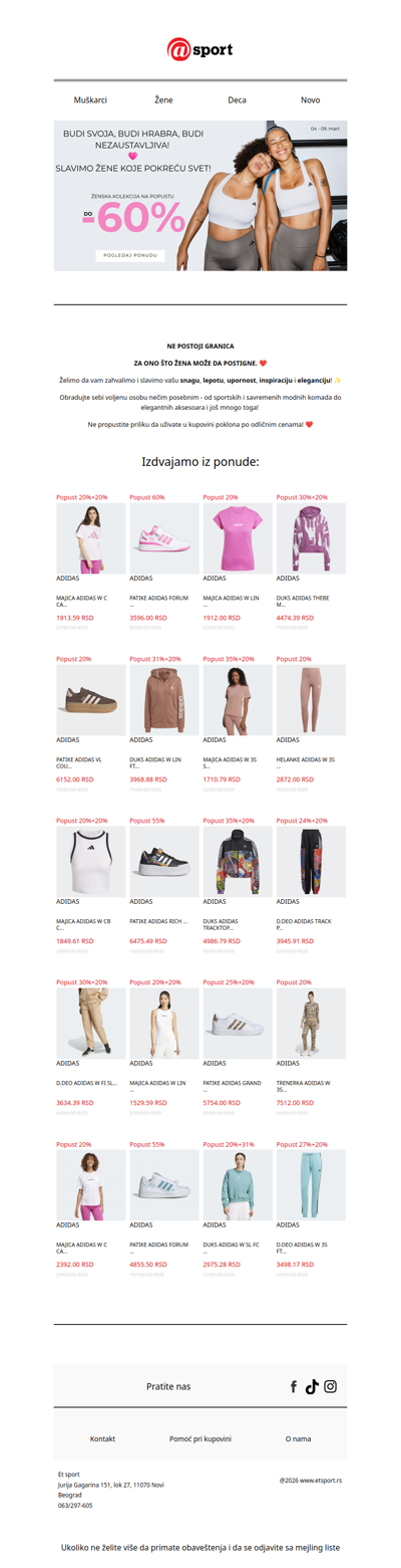 Pokaži da ti znači! ❤️ Ulepšaj 8. MART znakom pažnje! ✨