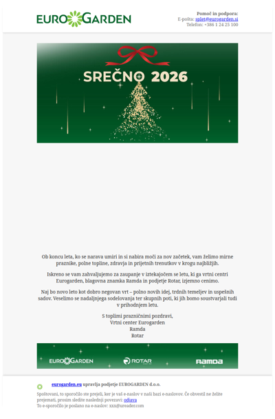 Želimo vam čarobno leto 2026