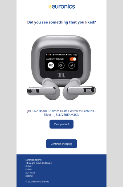 Did you see something that you liked?