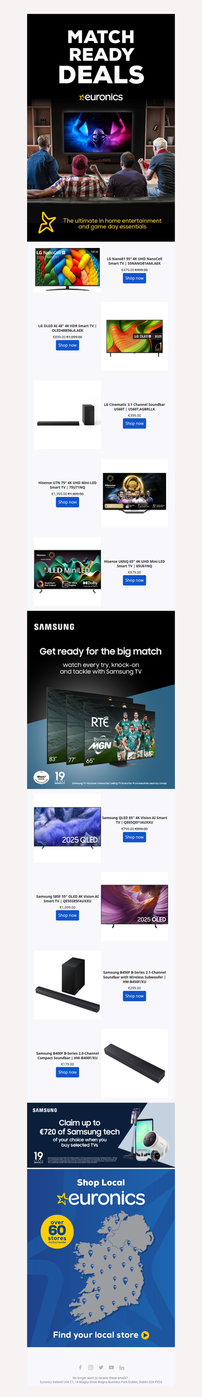 Shop Now: Unmissable Match Ready Deals!