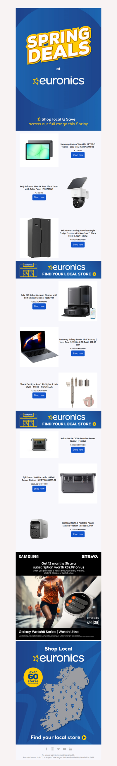 Get Ready for Spring Specials!