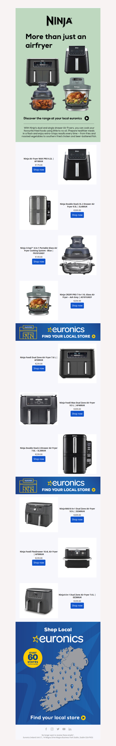 Upgrade Your Cooking with Ninja AirFryers!