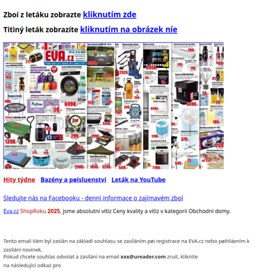 Jar Platinum 75 kapslí za 299 Kè, 5 metalických taek 69 Kè, rychlovarné konvice s nastavením teploty 349 Kè, 30 savých podloek pro psy 119 Kè atd.
