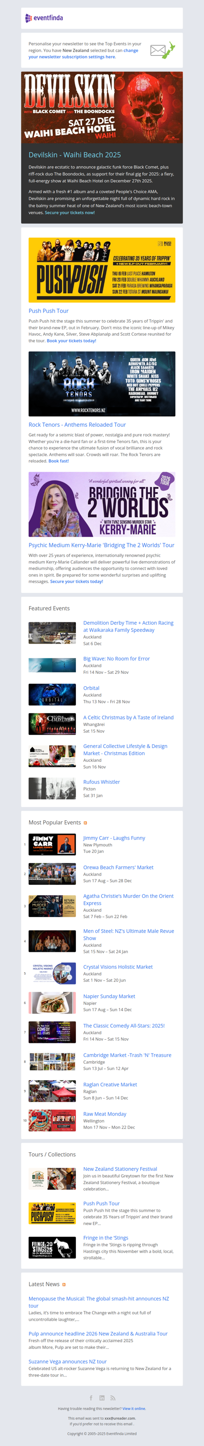 Black Comet & The Boondocks join Devilskin – book your spot now!
