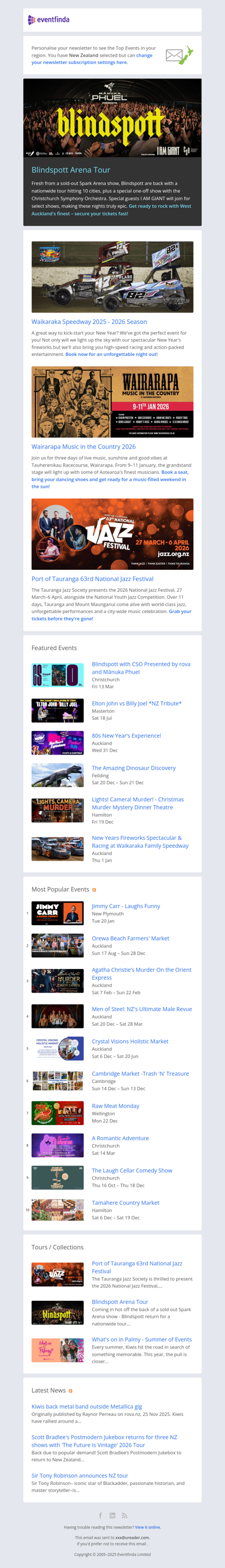 Don't miss Blindspott live – 10 cities, one epic night!