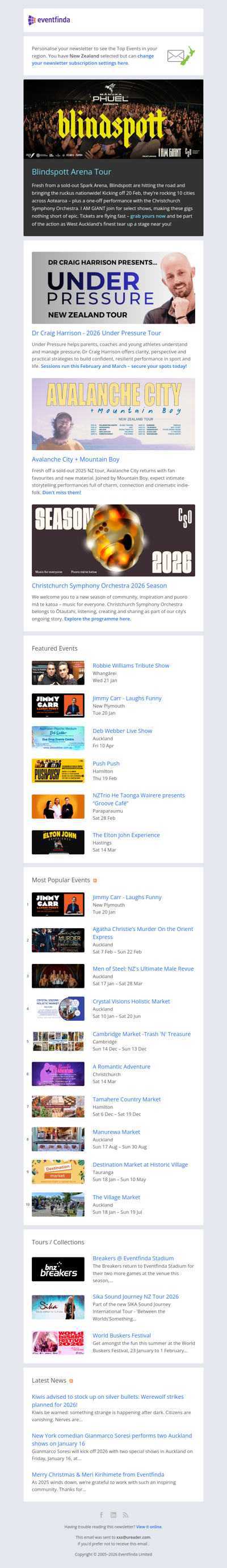 Blindspott are hitting your town this February!