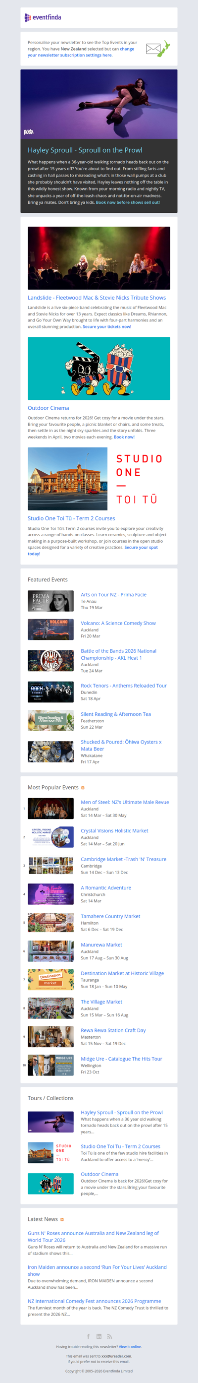 Hayley Sproull Is Back on the Prowl – Book Now