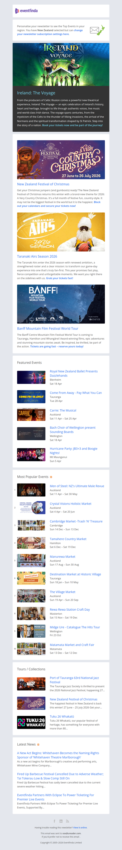 An epic Irish journey hits the stage. Tickets on sale now!