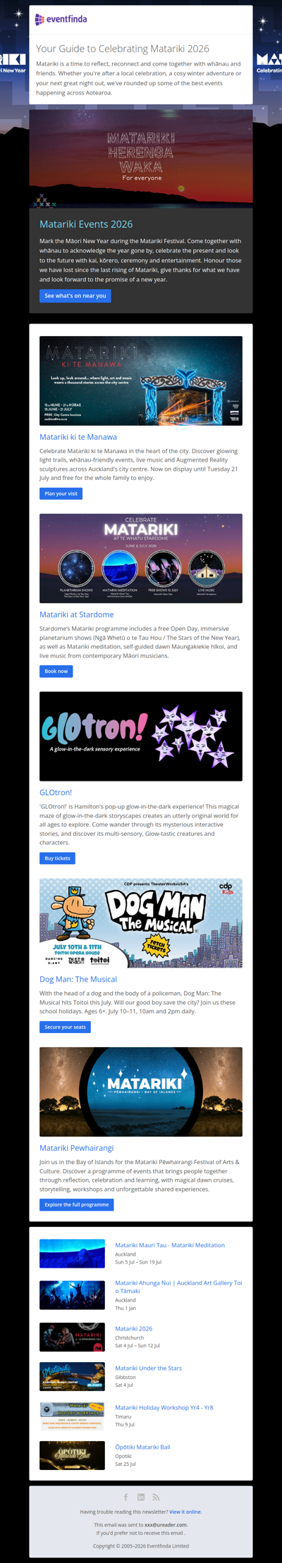 Your Guide to Celebrating Matariki 2026