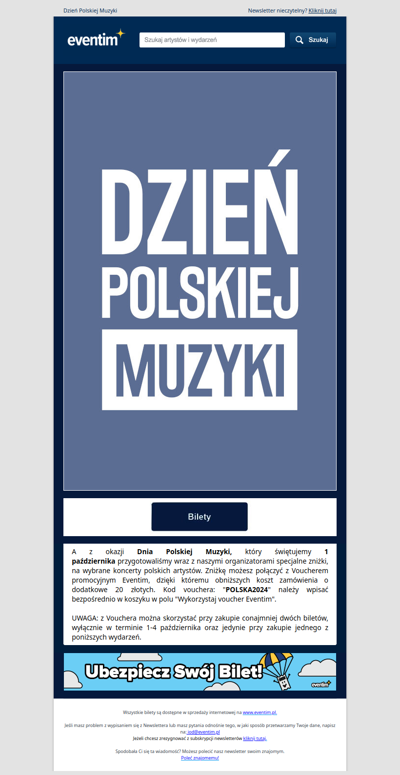 🎹🎶 Świętuj z nami Dzień Polskiej Muzyki! Zobacz co dla Ciebie przygotowaliśmy! 🎟️✨