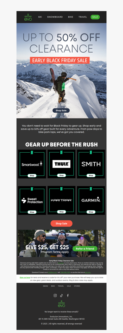 Beat the Rush: Up to 50% Off Early Black Friday Sale