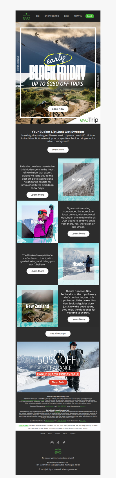 ✈️ Save Now: Early Black Friday evoTrip Deals