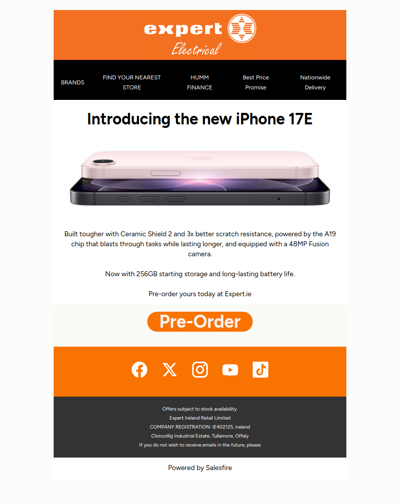 Pre-order the new iPhone 17e now