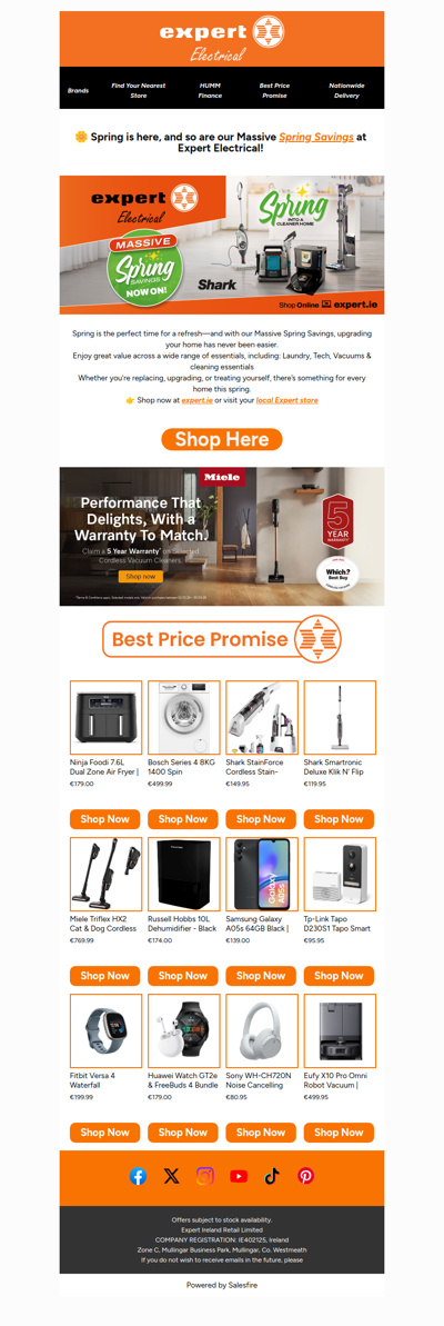 🌼 Massive Spring Savings