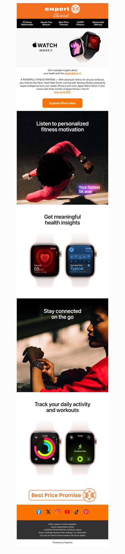Apple Watch 11. Save €70.
