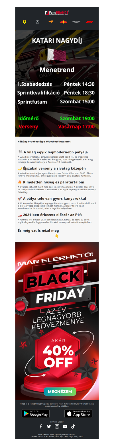 🚀 Katari Nagydíj: extrém sebesség, extrém körülmények, nézd meg a menetrendet!