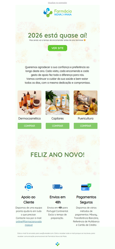 Portes grátis para Portugal Continental.