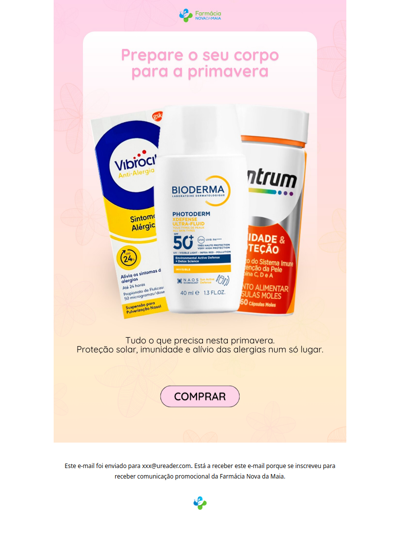 Prepara-se para o mês das alergias 💚