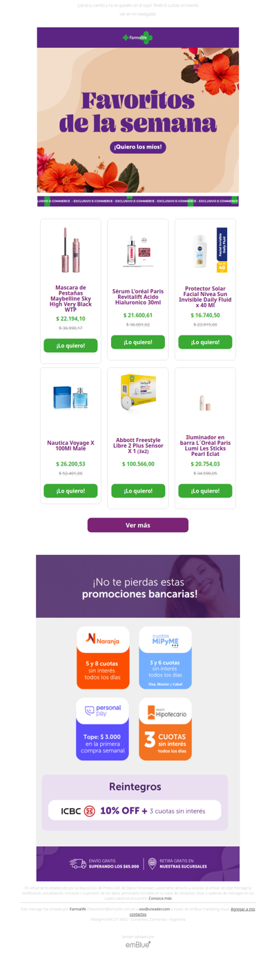 ¡Los más vendidos te están esperando! 🛒