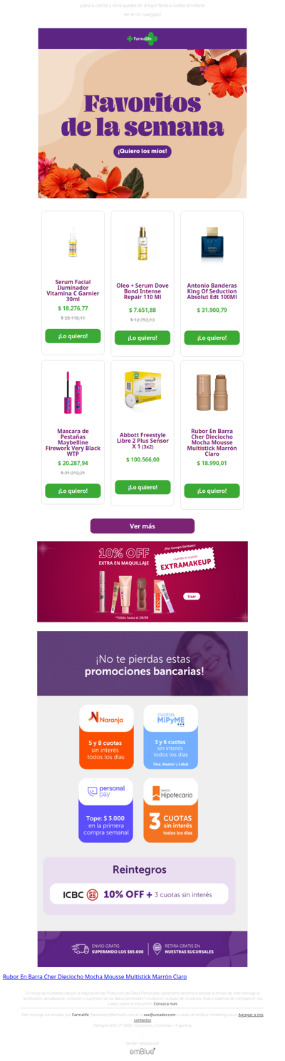 ¡Los más vendidos te están esperando! 🛒