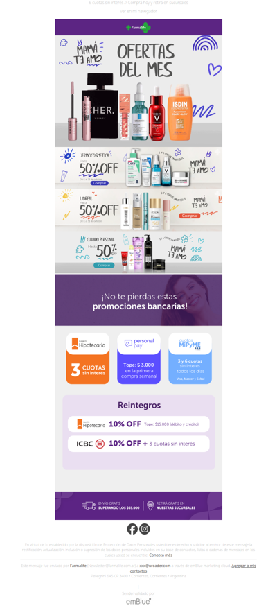 ¡Llegaron las OFERTAS! 2x1 y hasta 50% OFF 😍