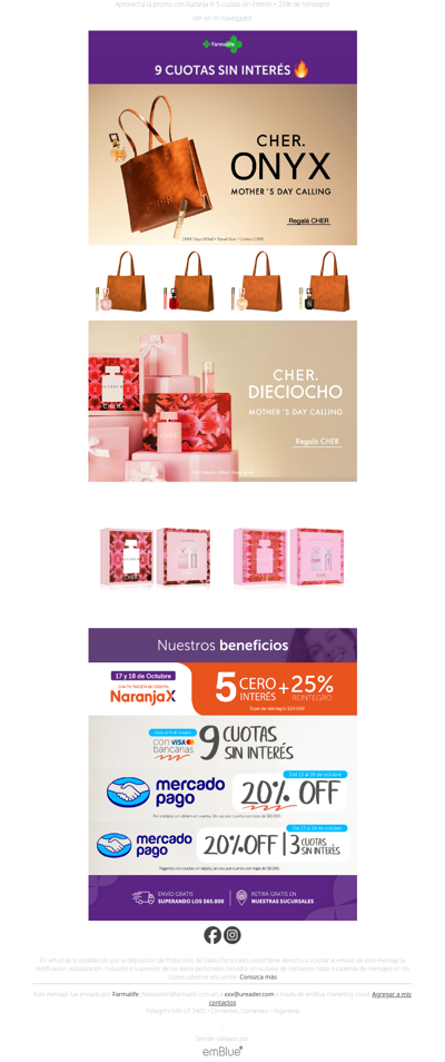 👜 Regalá CHER: el detalle perfecto para mamá 💕