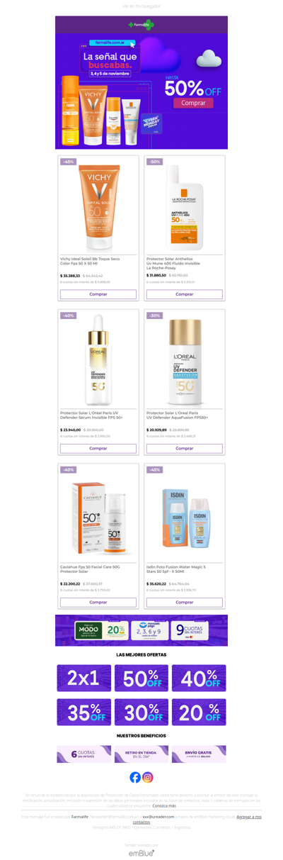 ☀ Lo que necesitas ¡al 50% OFF! 🔥 Aprovecha y prepárate para el verano 🛍