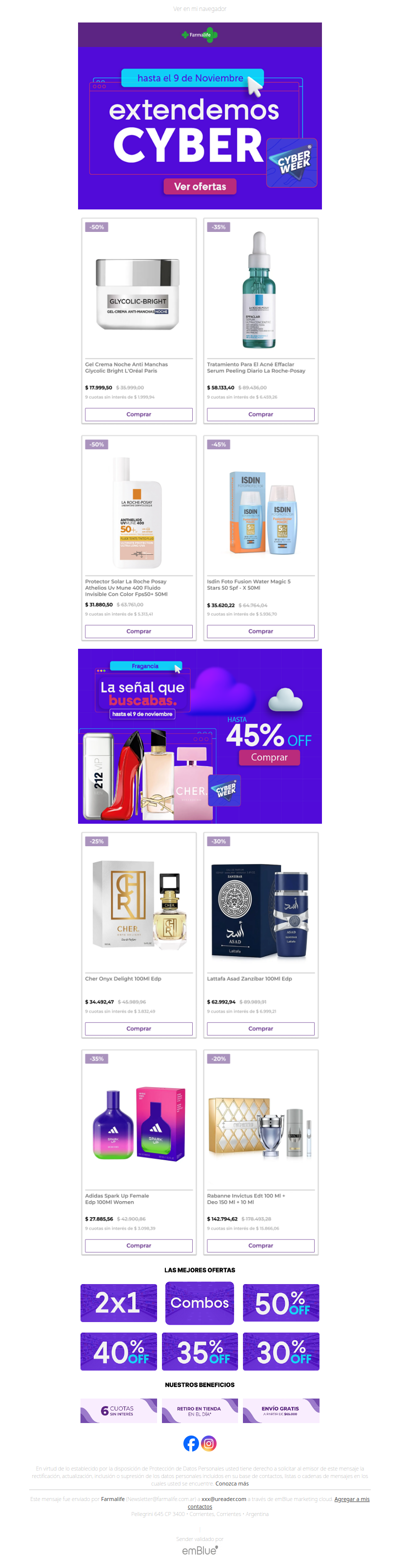 ⚡¡CYBERWEEK! Conoce nuestros elegidos 👉