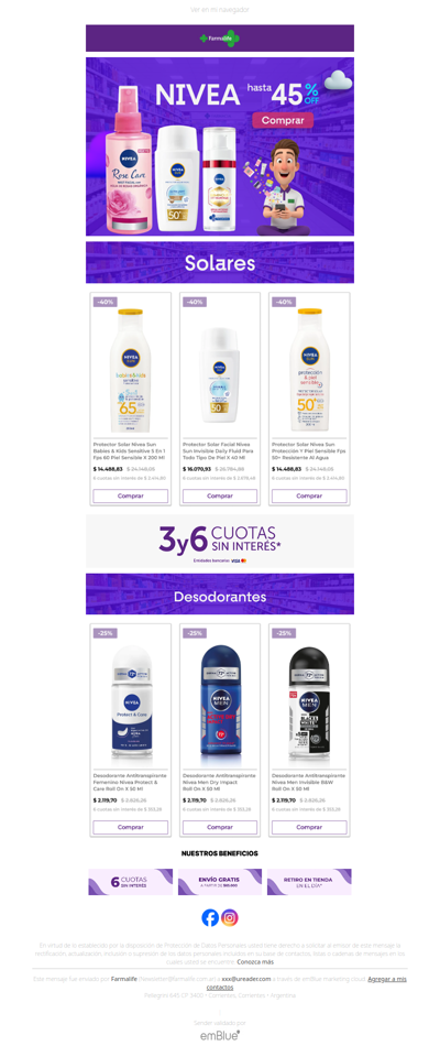 🧼 NIVEA con Hasta 45% OFF 🤯 Descubrí 👉
