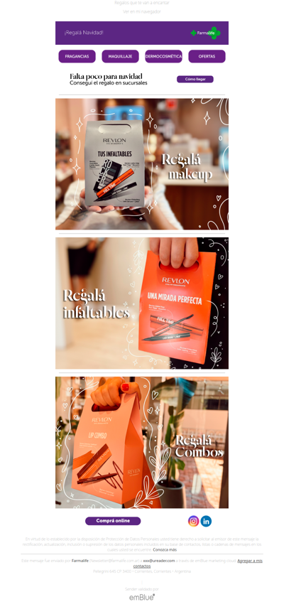 Regalá navidad, Regalá makeup 🎄 🎅