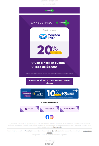 🚨 HOY: 20% OFF EXTRA con Mercado Pago 👉