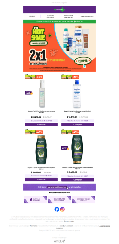 Stockeate para el año 🤯🛍️ ¡Cuidado Personal hasta 2x1!