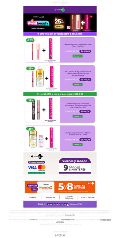 🚨 #ViralBeauty + 9 cuotas s/INTERES 👉 25% OFF + CUOTAS + 🎁