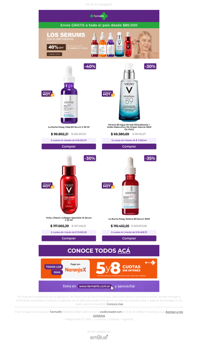 🤯 HASTA 40% OFF: Nuestros Serums más vendidos 🌟 ¡Hasta el domingo! 👉